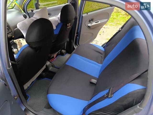 Синий Дэу Матиз, объемом двигателя 1 л и пробегом 115 тыс. км за 2600 $, фото 5 на Automoto.ua