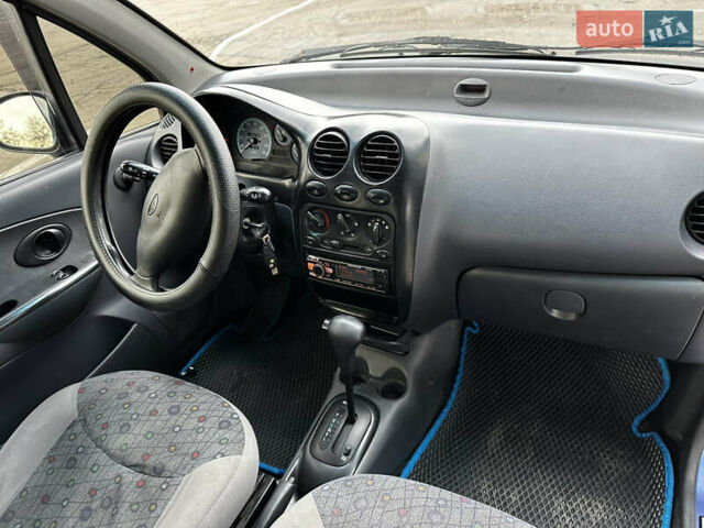 Синій Деу Матіз, об'ємом двигуна 0.8 л та пробігом 150 тис. км за 3000 $, фото 12 на Automoto.ua