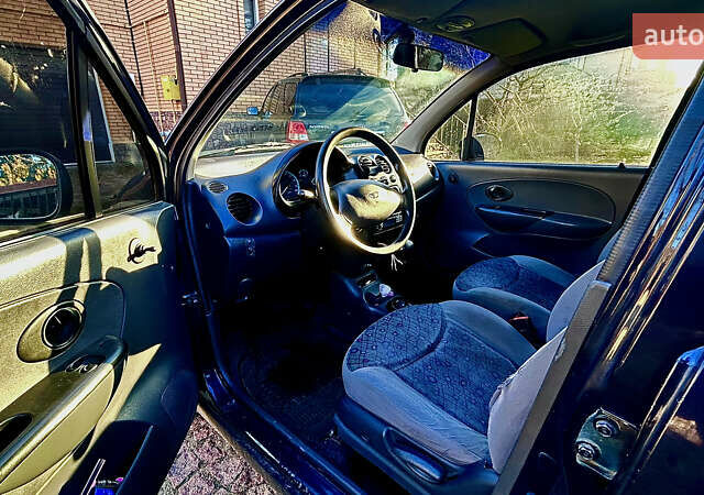 Синий Дэу Матиз, объемом двигателя 0.8 л и пробегом 198 тыс. км за 2700 $, фото 4 на Automoto.ua