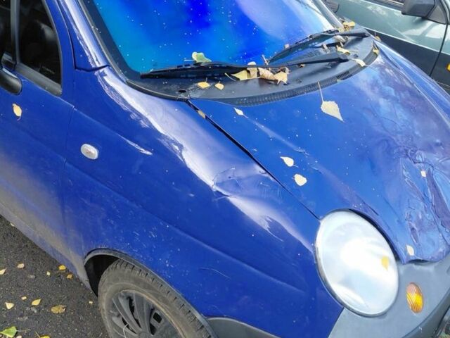 Синий Дэу Матиз, объемом двигателя 0.8 л и пробегом 333 тыс. км за 1775 $, фото 3 на Automoto.ua