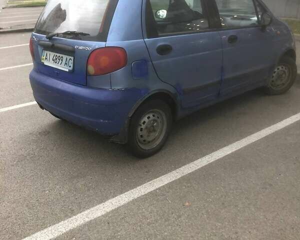 Синий Дэу Матиз, объемом двигателя 0.8 л и пробегом 150 тыс. км за 1250 $, фото 8 на Automoto.ua