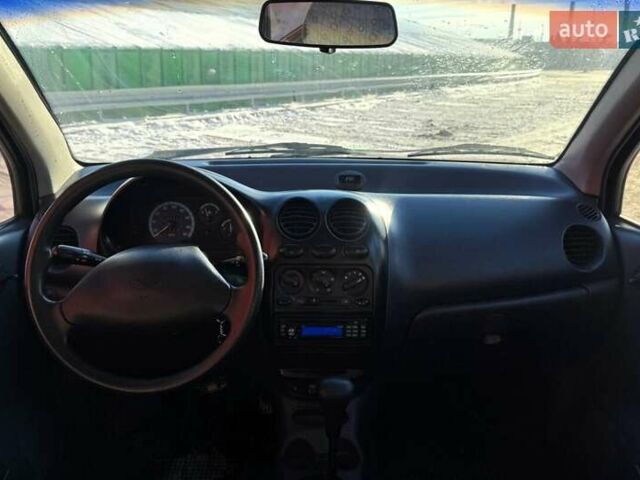 Синий Дэу Матиз, объемом двигателя 0.8 л и пробегом 198 тыс. км за 2790 $, фото 12 на Automoto.ua