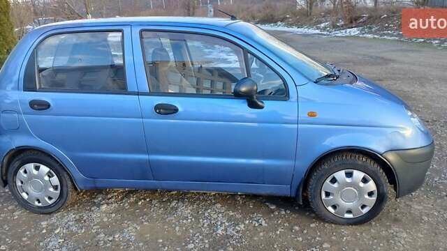 Синий Дэу Матиз, объемом двигателя 0.8 л и пробегом 136 тыс. км за 2000 $, фото 2 на Automoto.ua