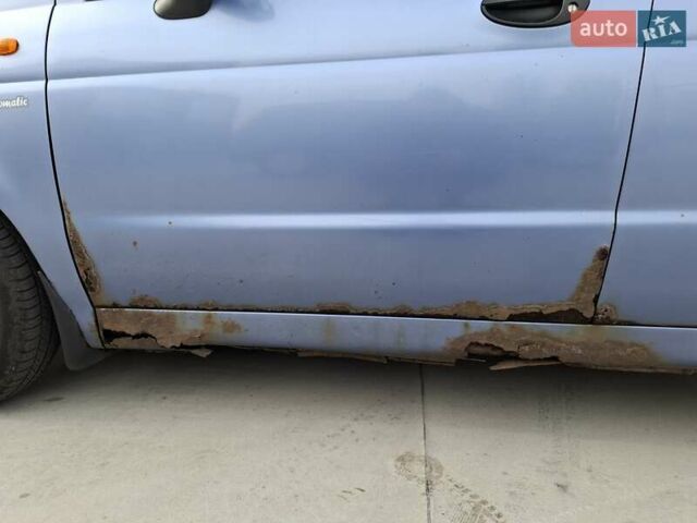 Синий Дэу Матиз, объемом двигателя 0.8 л и пробегом 124 тыс. км за 2000 $, фото 4 на Automoto.ua