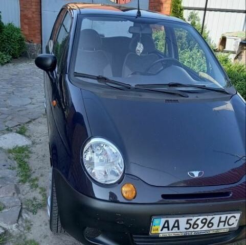 Синий Дэу Матиз, объемом двигателя 0.8 л и пробегом 28 тыс. км за 3300 $, фото 2 на Automoto.ua