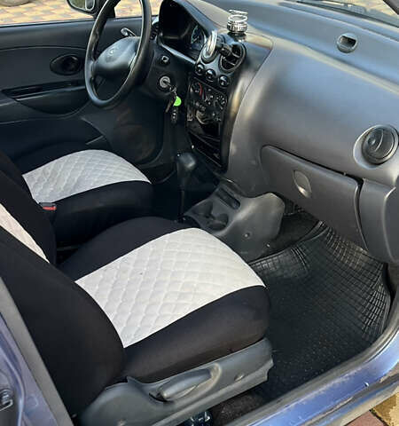 Синий Дэу Матиз, объемом двигателя 0.8 л и пробегом 108 тыс. км за 2000 $, фото 3 на Automoto.ua