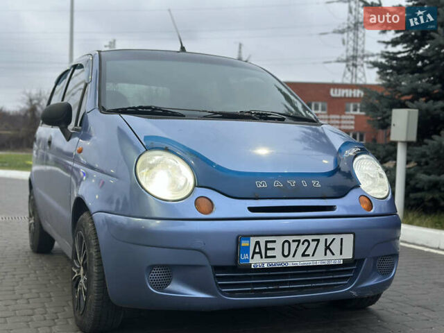 Синий Дэу Матиз, объемом двигателя 0.8 л и пробегом 150 тыс. км за 2700 $, фото 3 на Automoto.ua