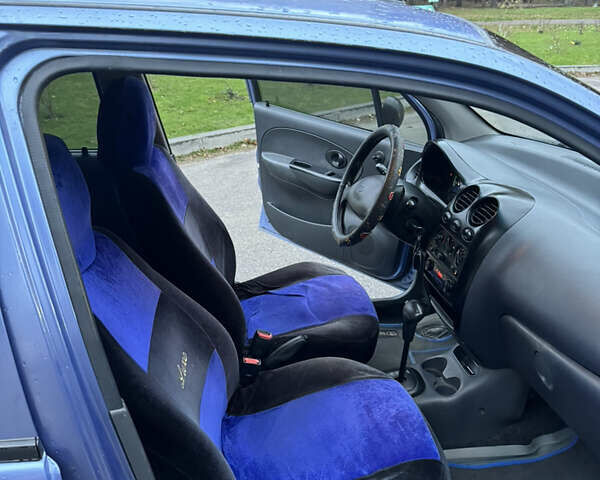 Синий Дэу Матиз, объемом двигателя 0.8 л и пробегом 103 тыс. км за 2900 $, фото 5 на Automoto.ua