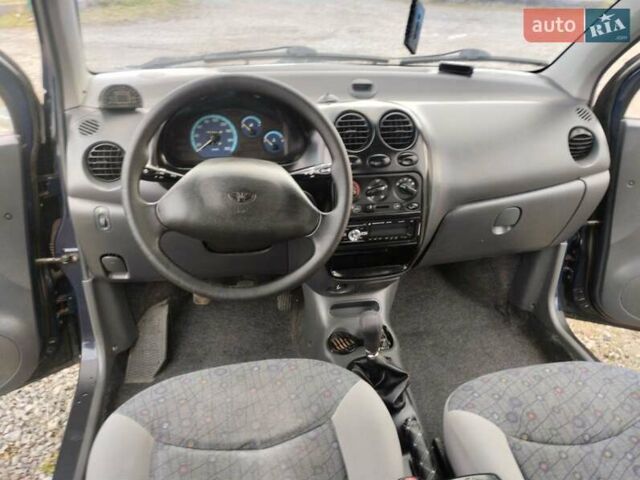 Синий Дэу Матиз, объемом двигателя 0.8 л и пробегом 84 тыс. км за 1750 $, фото 8 на Automoto.ua