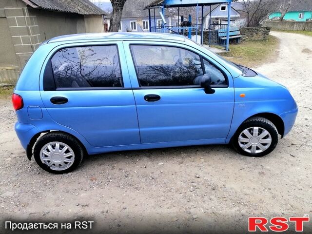 Синий Дэу Матиз, объемом двигателя 8 л и пробегом 73 тыс. км за 2880 $, фото 4 на Automoto.ua