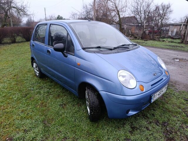 Синий Дэу Матиз, объемом двигателя 0.8 л и пробегом 100 тыс. км за 2100 $, фото 8 на Automoto.ua