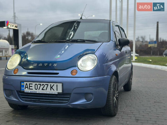 Синий Дэу Матиз, объемом двигателя 0.8 л и пробегом 150 тыс. км за 2700 $, фото 2 на Automoto.ua