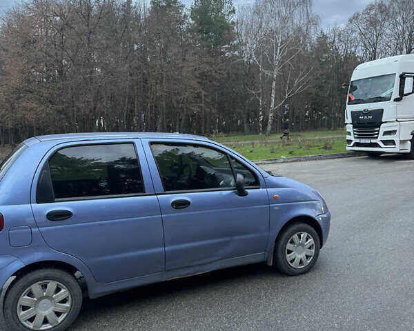 Синий Дэу Матиз, объемом двигателя 0.8 л и пробегом 103 тыс. км за 2900 $, фото 3 на Automoto.ua