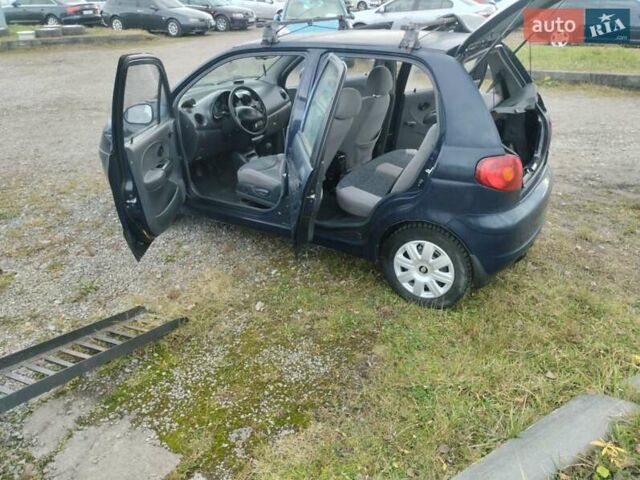 Синий Дэу Матиз, объемом двигателя 0.8 л и пробегом 84 тыс. км за 1750 $, фото 4 на Automoto.ua