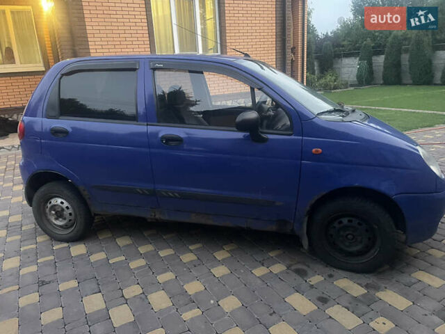 Синий Дэу Матиз, объемом двигателя 0.8 л и пробегом 150 тыс. км за 1900 $, фото 6 на Automoto.ua