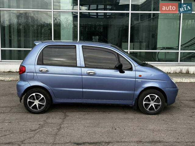 Синій Деу Матіз, об'ємом двигуна 0.8 л та пробігом 150 тис. км за 3000 $, фото 2 на Automoto.ua