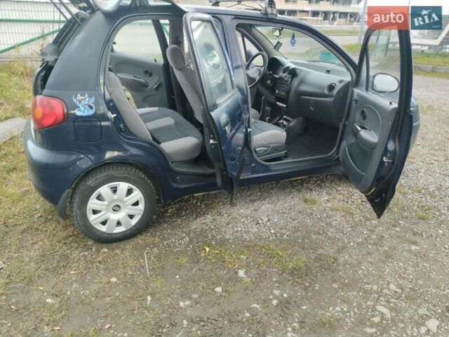 Синий Дэу Матиз, объемом двигателя 0.8 л и пробегом 84 тыс. км за 1750 $, фото 7 на Automoto.ua