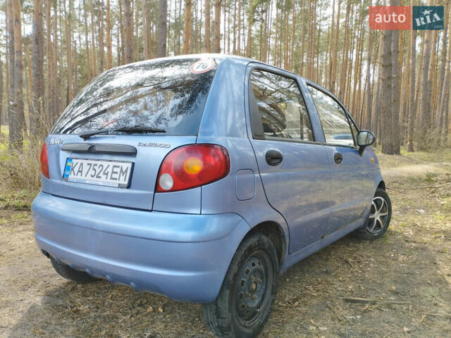 Синій Деу Матіз, об'ємом двигуна 0.8 л та пробігом 130 тис. км за 2400 $, фото 3 на Automoto.ua