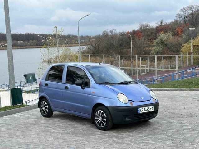 Синій Деу Матіз, об'ємом двигуна 0.8 л та пробігом 129 тис. км за 2450 $, фото 1 на Automoto.ua