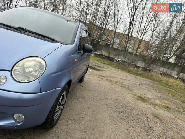 Синий Дэу Матиз, объемом двигателя 0.8 л и пробегом 85 тыс. км за 2200 $, фото 10 на Automoto.ua