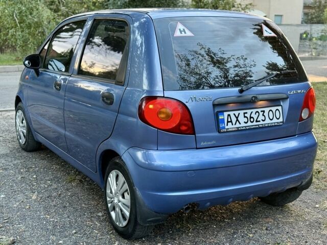 Синий Дэу Матиз, объемом двигателя 0.8 л и пробегом 107 тыс. км за 3800 $, фото 5 на Automoto.ua