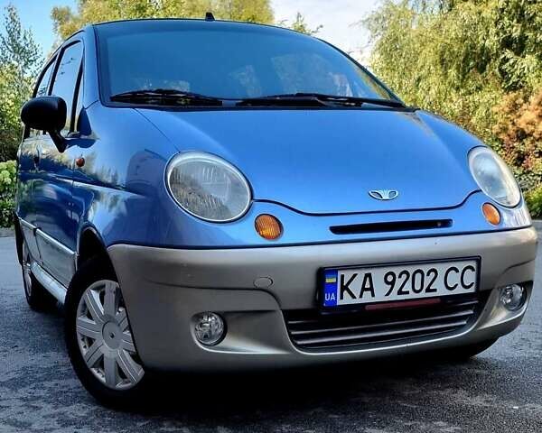 Синий Дэу Матиз, объемом двигателя 0.8 л и пробегом 164 тыс. км за 2700 $, фото 2 на Automoto.ua