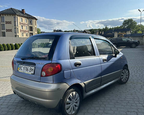 Синий Дэу Матиз, объемом двигателя 1 л и пробегом 151 тыс. км за 2100 $, фото 2 на Automoto.ua