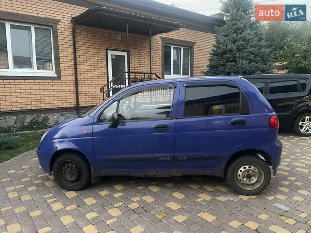 Синий Дэу Матиз, объемом двигателя 0.8 л и пробегом 150 тыс. км за 1900 $, фото 8 на Automoto.ua