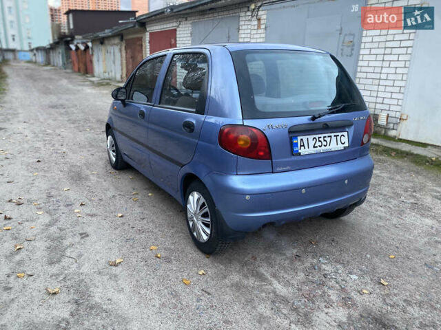 Деу Матіз 2008 у Києві на Automoto.ua Синій Деу Матіз, об'ємом двигуна 0.8 л та пробігом 100 тис. км за 2450 $, фото 4 на Automoto.ua