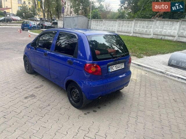 Синий Дэу Матиз, объемом двигателя 0.8 л и пробегом 105 тыс. км за 2150 $, фото 5 на Automoto.ua