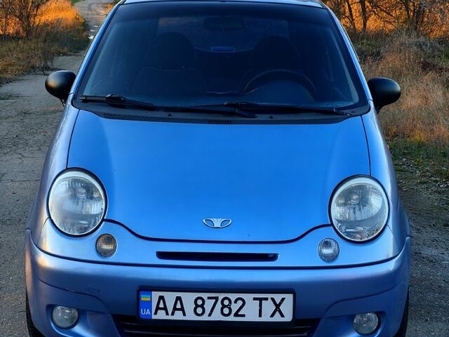 Синий Дэу Матиз, объемом двигателя 0.8 л и пробегом 85 тыс. км за 2750 $, фото 1 на Automoto.ua