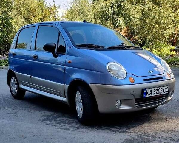 Синий Дэу Матиз, объемом двигателя 0.8 л и пробегом 164 тыс. км за 2700 $, фото 1 на Automoto.ua