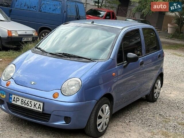 Синий Дэу Матиз, объемом двигателя 0.8 л и пробегом 137 тыс. км за 2999 $, фото 7 на Automoto.ua