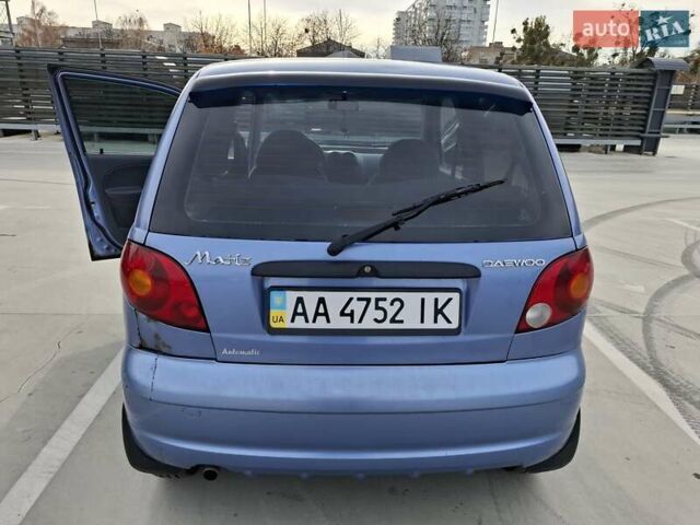 Синий Дэу Матиз, объемом двигателя 0.8 л и пробегом 124 тыс. км за 2000 $, фото 19 на Automoto.ua