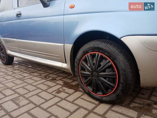 Синий Дэу Матиз, объемом двигателя 1 л и пробегом 42 тыс. км за 3400 $, фото 11 на Automoto.ua