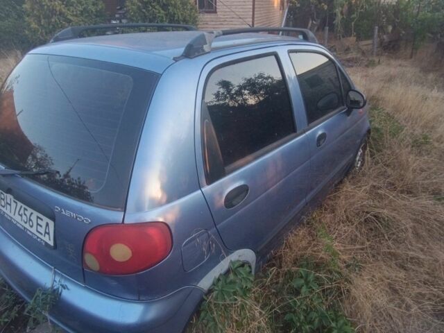 Синий Дэу Матиз, объемом двигателя 0.8 л и пробегом 80 тыс. км за 700 $, фото 2 на Automoto.ua