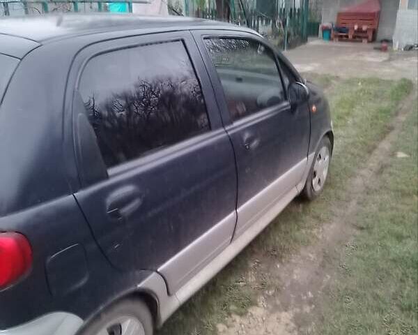 Синій Деу Матіз, об'ємом двигуна 1 л та пробігом 189 тис. км за 1700 $, фото 5 на Automoto.ua