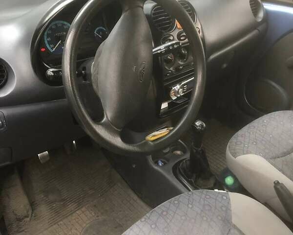 Синий Дэу Матиз, объемом двигателя 0.8 л и пробегом 150 тыс. км за 1250 $, фото 6 на Automoto.ua