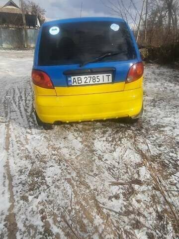 Синій Деу Матіз, об'ємом двигуна 1 л та пробігом 116 тис. км за 2400 $, фото 1 на Automoto.ua