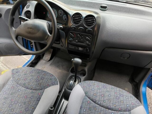 Синій Деу Матіз, об'ємом двигуна 0.8 л та пробігом 126 тис. км за 2900 $, фото 11 на Automoto.ua