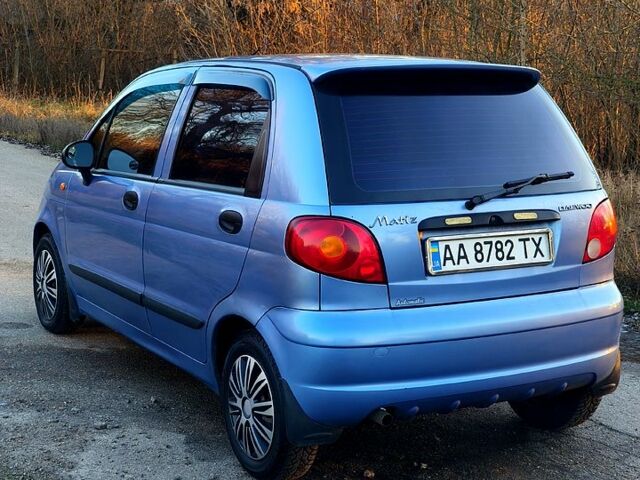 Синий Дэу Матиз, объемом двигателя 0.8 л и пробегом 85 тыс. км за 2750 $, фото 4 на Automoto.ua