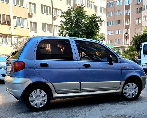 Синий Дэу Матиз, объемом двигателя 0.8 л и пробегом 164 тыс. км за 2700 $, фото 16 на Automoto.ua