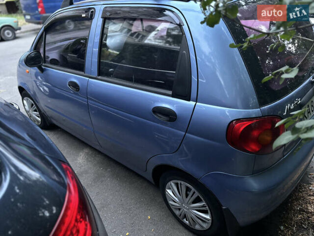Синий Дэу Матиз, объемом двигателя 0.8 л и пробегом 149 тыс. км за 3150 $, фото 2 на Automoto.ua