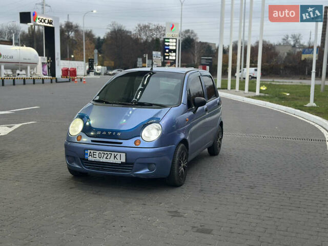 Синий Дэу Матиз, объемом двигателя 0.8 л и пробегом 150 тыс. км за 2700 $, фото 1 на Automoto.ua