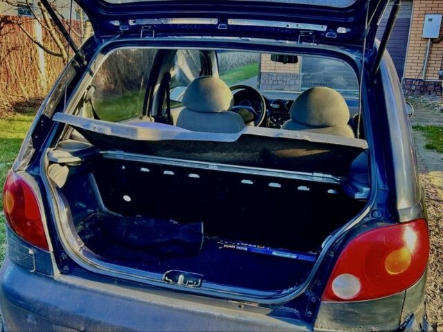 Синий Дэу Матиз, объемом двигателя 0.8 л и пробегом 198 тыс. км за 3300 $, фото 9 на Automoto.ua