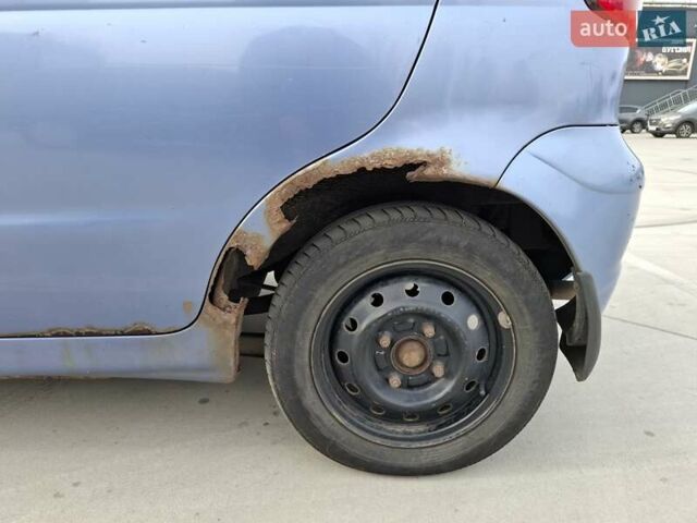 Синий Дэу Матиз, объемом двигателя 0.8 л и пробегом 124 тыс. км за 2000 $, фото 3 на Automoto.ua