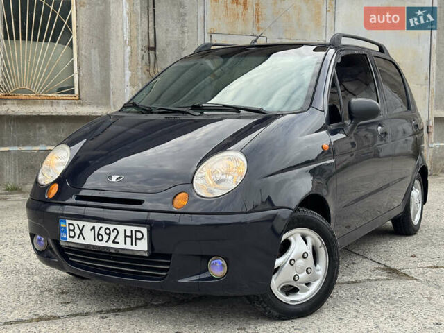 Синий Дэу Матиз, объемом двигателя 0.8 л и пробегом 87 тыс. км за 1750 $, фото 2 на Automoto.ua