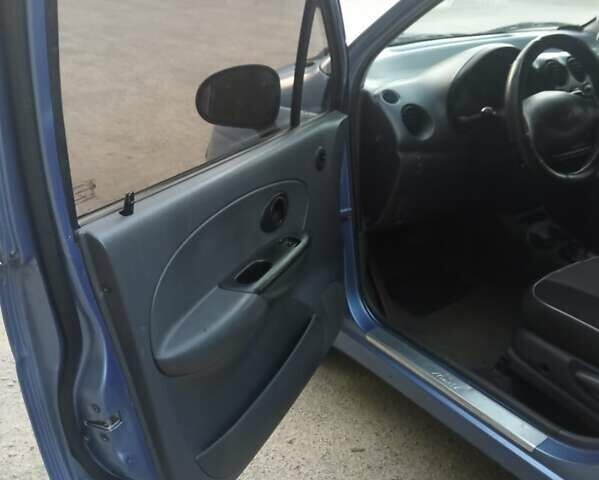 Синий Дэу Матиз, объемом двигателя 0.8 л и пробегом 98 тыс. км за 3300 $, фото 4 на Automoto.ua