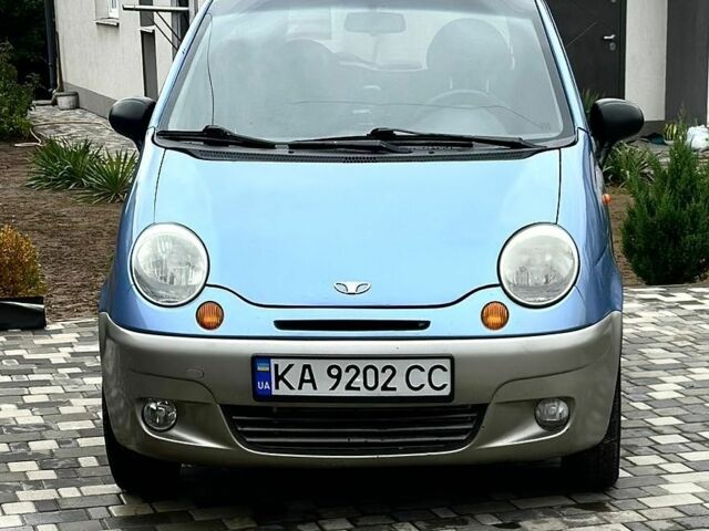 Синий Дэу Матиз, объемом двигателя 1 л и пробегом 173 тыс. км за 1500 $, фото 2 на Automoto.ua