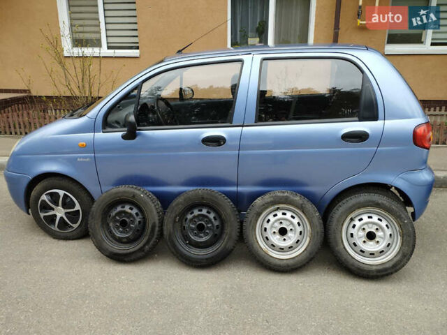 Синій Деу Матіз, об'ємом двигуна 0.8 л та пробігом 130 тис. км за 2400 $, фото 14 на Automoto.ua